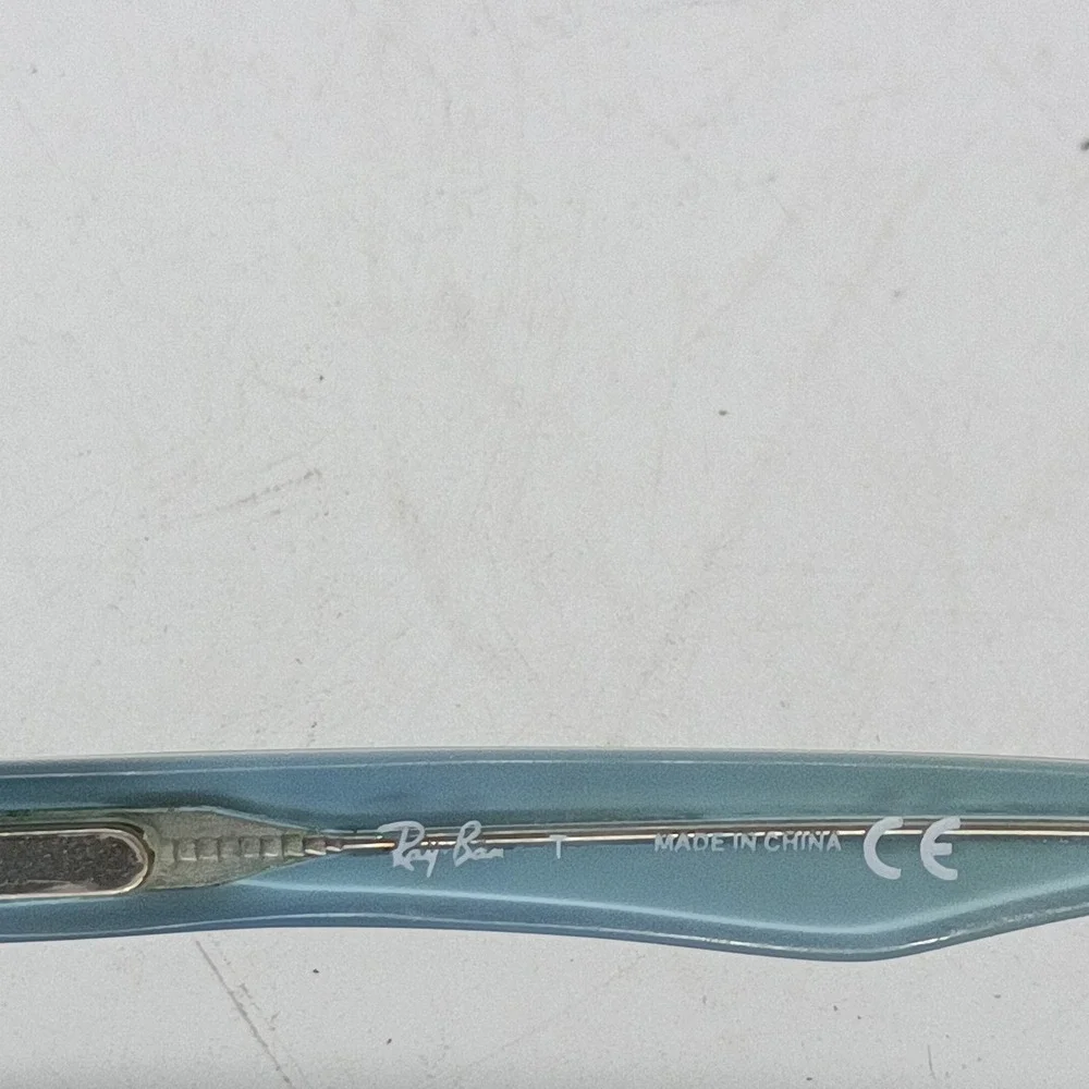 Ray-Ban RB5150 5023 Tortoise Blue Rectangle Eyeglass Frames Only 50-19-135 49